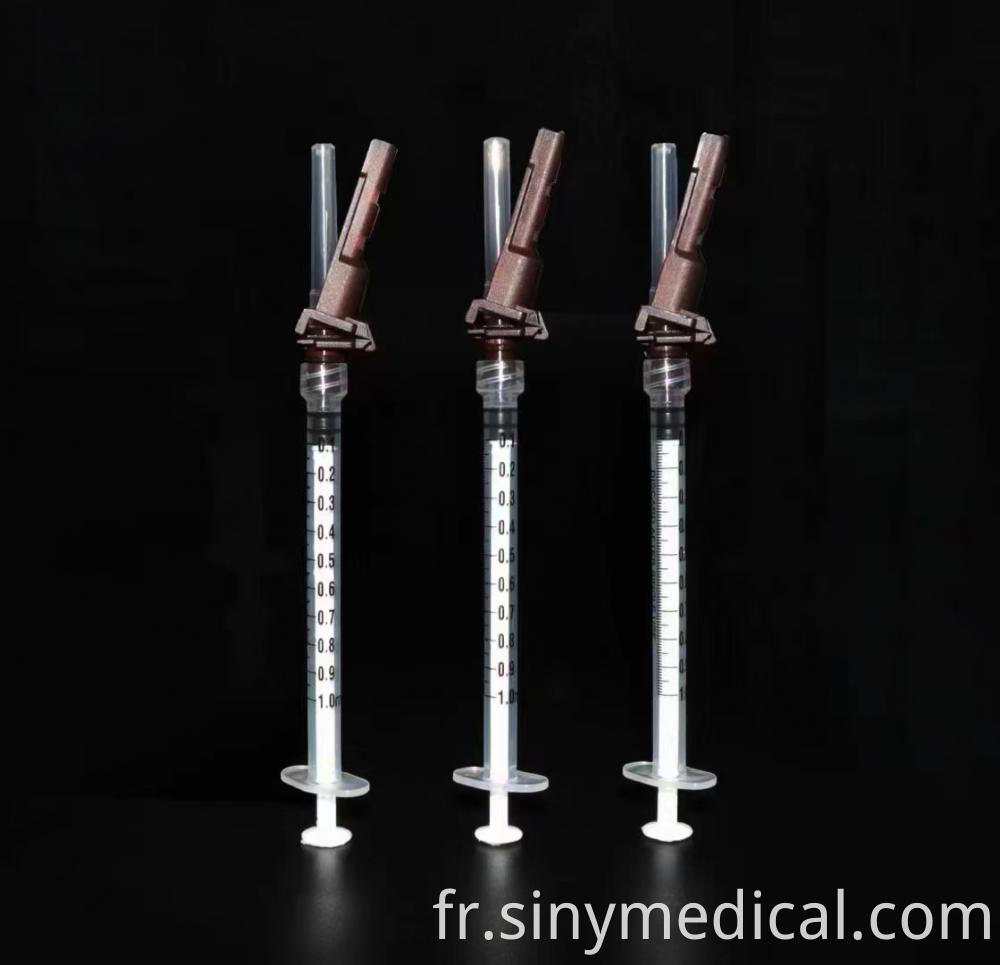 Disposable Medical Safety Syringe 